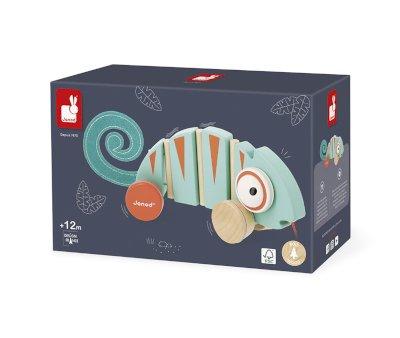 Pull-Along Chameleon Toy