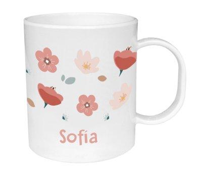 Taza de Plstico Personalizada Little Garden
