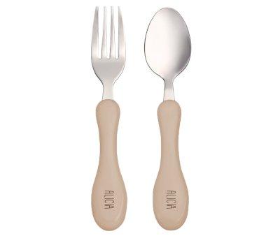 Set Posate Personalizzate Pastel Caramello