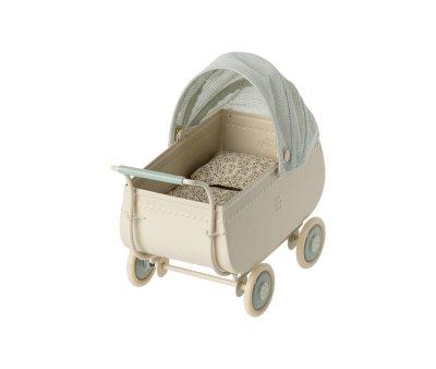 Carrozzina Maileg Micro Azzurro