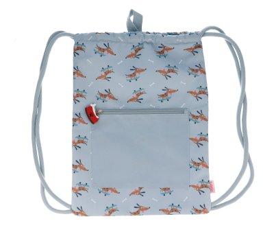Mochila Saco impermevel Personalizvel Skater Dog