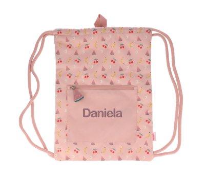 Mochila Saco Impermeable Fruits Personalizable