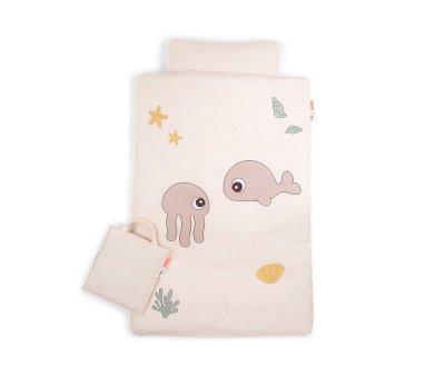Roupa de cama jnior Jelly & Wally Dusty Pink