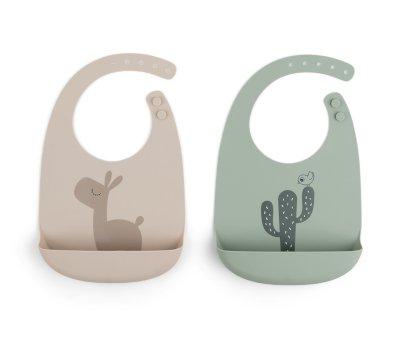 2 Bavagli Silicone Lalee Sand/Green