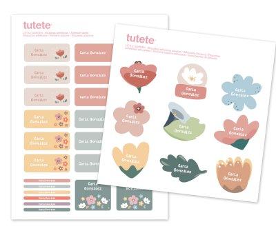 29 Pegatinas para Objetos Little Garden