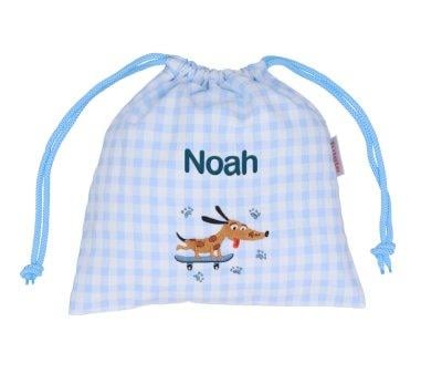 Personalised Skater Dog Snack Bag