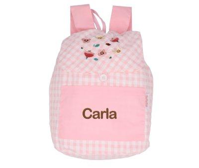 Mochila Pequea Little Garden Personalizable