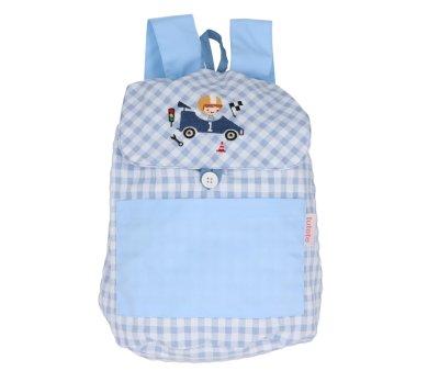 Mochila Vichy Pequea Speed Racers Personalizable