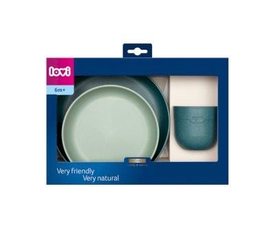 Set Stoviglie Lovi Pistacchio