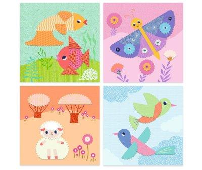 Collage Recouper avec bordures