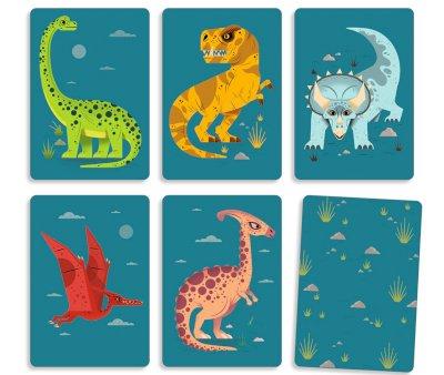 Gioco di Carte Dino Draft