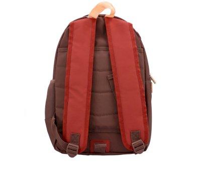 Mochila Grande Brown Rainbow Personalizable