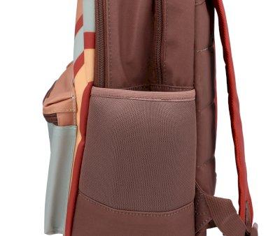 Mochila Grande Brown Rainbow Personalizable
