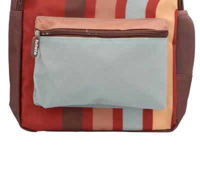 Mochila Grande Brown Rainbow Personalizable