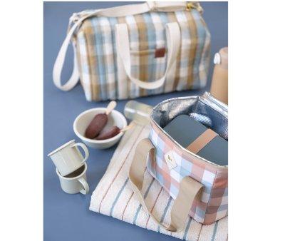 Bolsa Desportiva Acolchoada com pegas Lils Checks