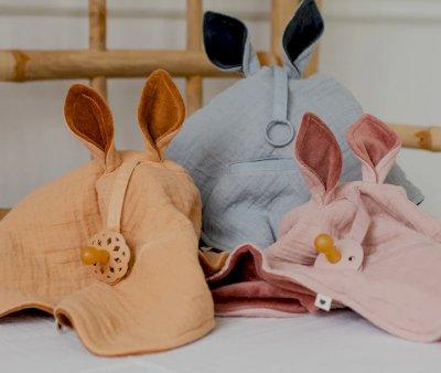 Doudou Kangoroo Bibs Cloud
