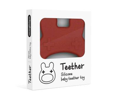 Silicone Teether Bunny Rust