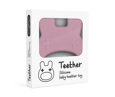 Silicone Teether Bunny Rust