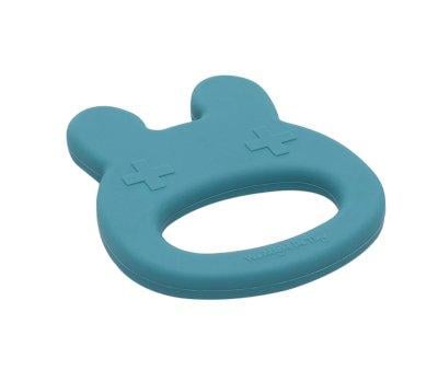 Silicone Teether Bunny Blue Dusk
