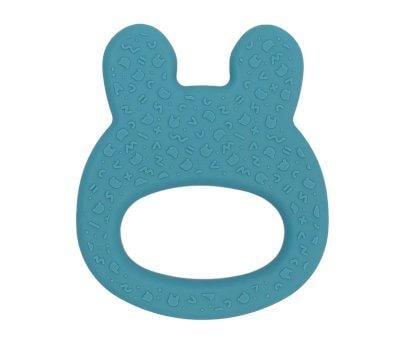 Silicone Teether Bunny Blue Dusk