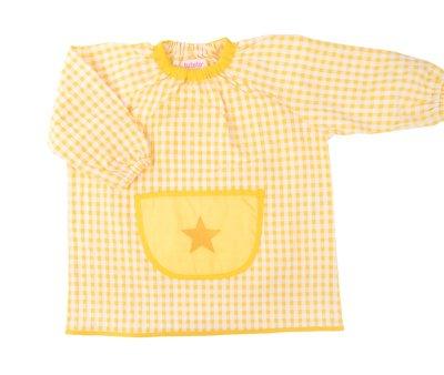 Bata Personalizada com Bolso Central Estrela Amarela