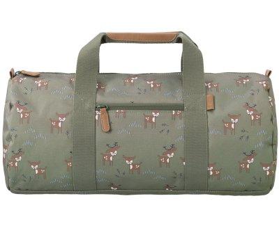 Weekend Bag Fresk Cerbiatto Verde Personalizzabile