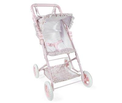 Passeggino con Sacco Bambole Lili Flowers Pink
