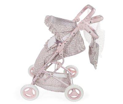 Passeggino con Sacco Bambole Lili Flowers Pink