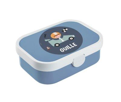Caja Almuerzo Midi Campus Blue Speed Racers Personalizada