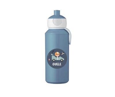 Botella Campus Pop-Up Personalizada Blue 400ml Speed Racers