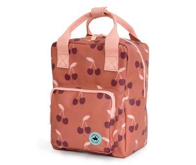 Mochila Pequea Studio Cherry Terracota Personalizable