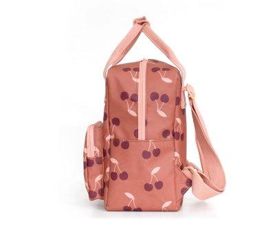 Mochila Pequea Studio Cherry Terracota Personalizable