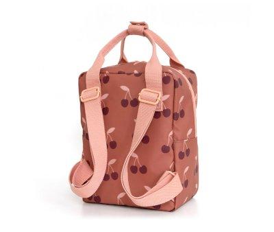 Mochila Pequea Studio Cherry Terracota Personalizable