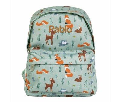 Mini Forest Friends Children's Backpack Personalized