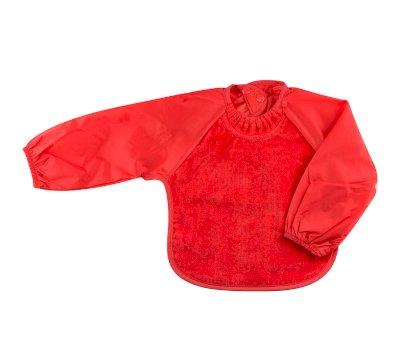 Babero Silly Billyz con Mangas Rojo +6M