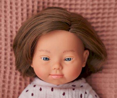 Poupe Syndrome Trisomie caucasienne 38 cm