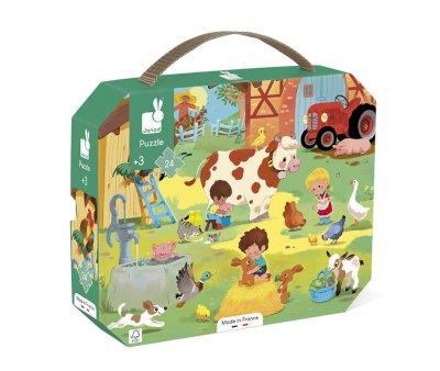 Puzzle A Day On The Farm 24 Pieces