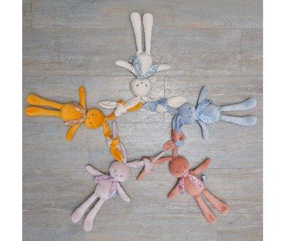 Peluche Rabbit Ocra Medio Personalizzabile