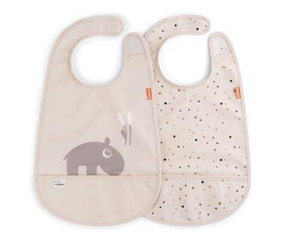 2 bavoirs Deer Ozzo Powder