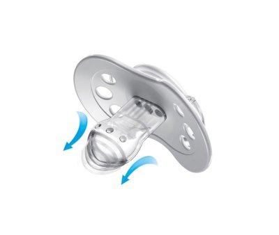 2 sucettes dynamiques Lovi Harmony beiges