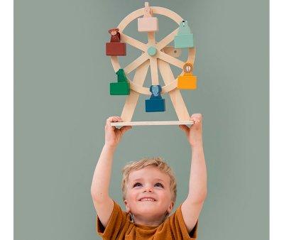 Grande roue en bois Ferris