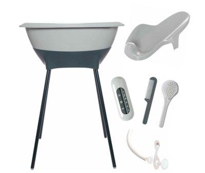 Set of Bathtub and Seat Luma Green