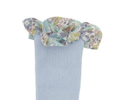 Calcetines Suela Antideslizante Bamb Liberty Sky Blue