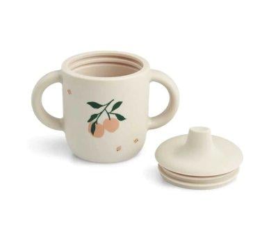 Silicone Cup Peach Sea Shell Mix