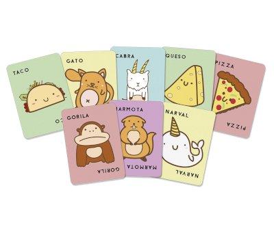 Taco, gato, cabra, queijo, pizza  - ES