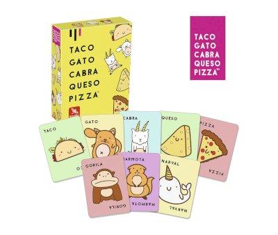 Taco, gato, cabra, queijo, pizza  - ES