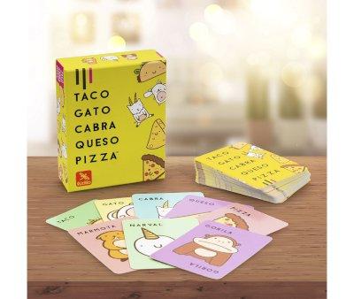 Taco, gato, cabra, queijo, pizza  - ES