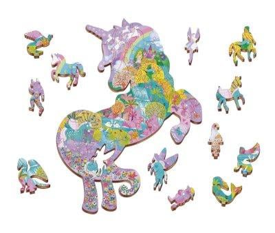Woody Puzzle Licorne Enchante