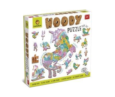 Woody Puzzle Licorne Enchante