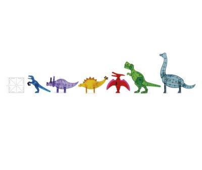 Costruzioni Magnetiche Dino World XL 50pz.